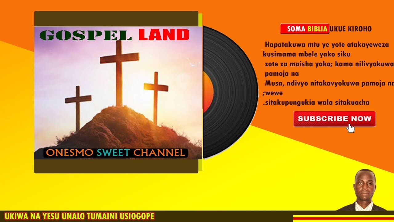 Biblia takatifu ya kiswahili kitabu cha yeremia.GOSPEL LAND ONESMO SWEET CHANNEL LIVE OFFICIALLY