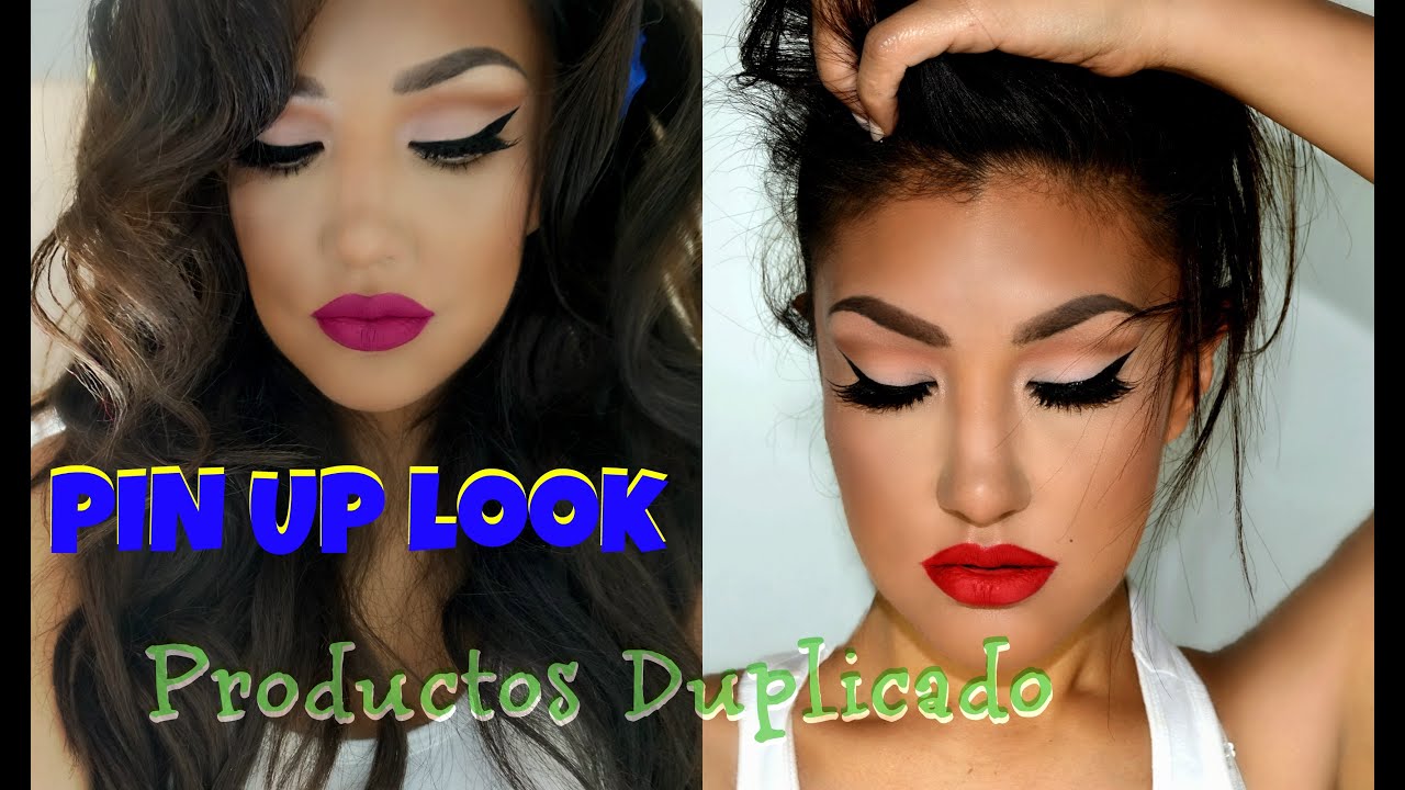 PIN UP look colaboracion JUANCARLOS960 / auroramakeup