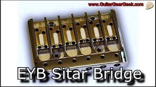 eyb sitar bridge - electric guitar with an indian sitar sound