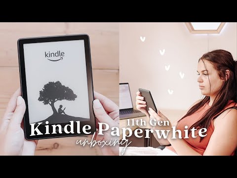 📖 Kindle Paperwhite 11th Gen | Unboxing & Setup - YouTube