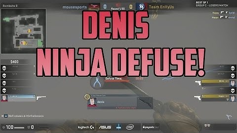 CS:GO denis - Ninja Defuse vs EnVyUs! [ESL One Cologne 2016]
