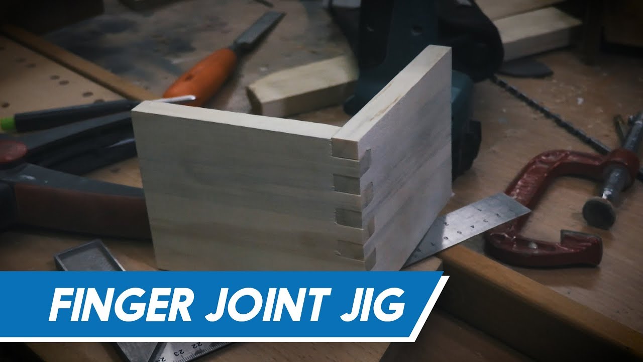 MazingDIY Finger Joint Jig YouTube
