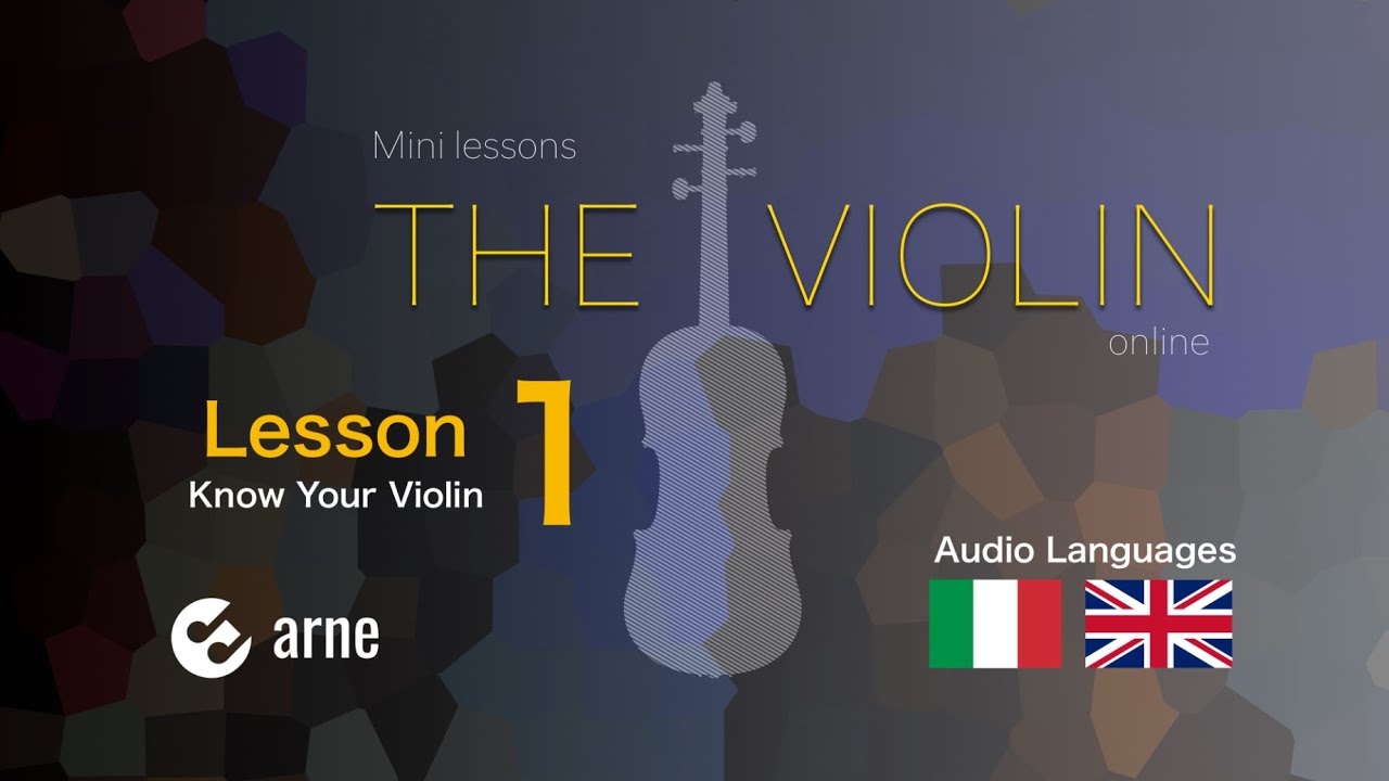 Lezioni di violino online No 1 - conosciamo il violino - IMPARIAMO IL ...