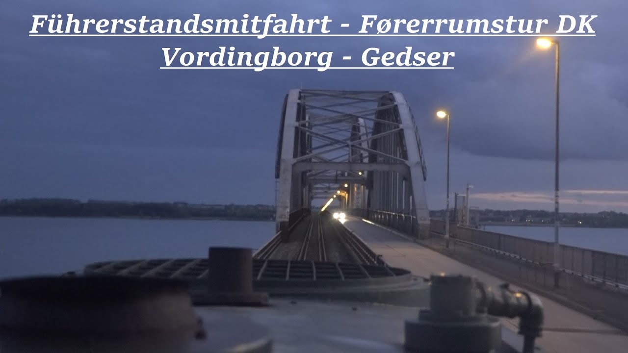 Führerstandsmitfahrt Dänemark / Førerrumstur Danmark : Vordingborg - Gedser (September 2018)