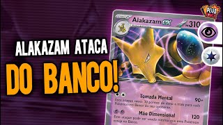 Alakazan ex ataca DO BANCO! - DECK DE CARTA POKEMON TCG (Pokémon TCG Live) | PLUSPOWER