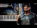 Rambo theme - First blood piano cover