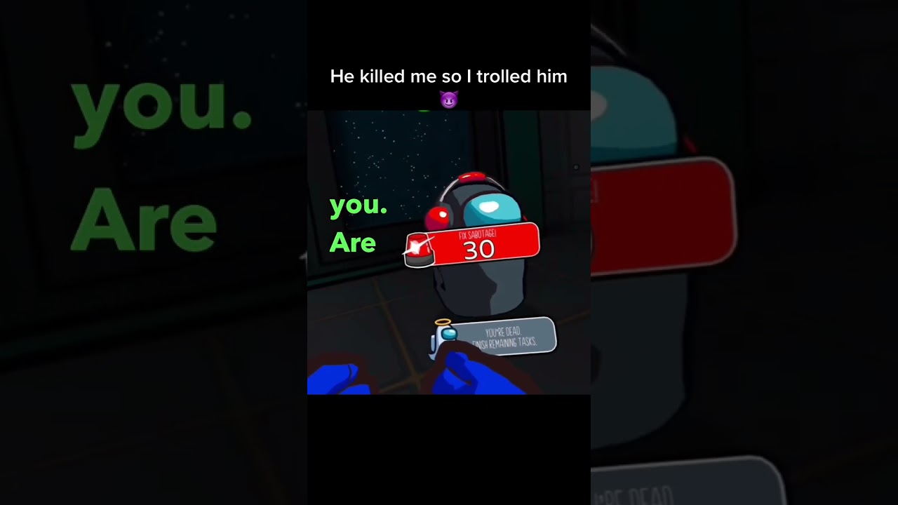 Trolling my Among Us lobby to the grave