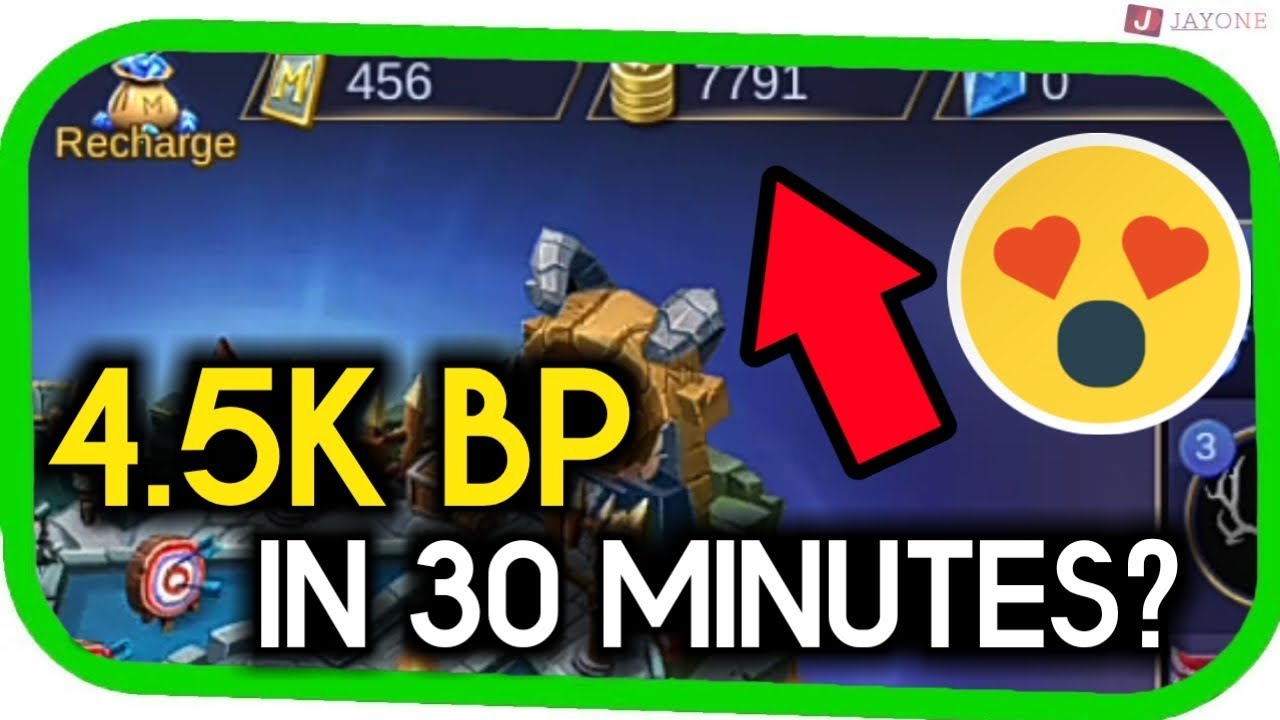 HOW TO GET BATTLE POINTS FAST (NEW METHOD) PART 2 | Mobile Legends 2019