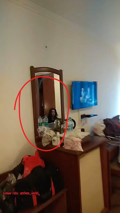 THE APPEARANCE OF A WOMAN IN A HOTEL MIRROR, JUST STAYED A DAY NJIR😫#trending #shorts #horror #gh...