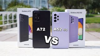 Samsung A72 vs A52 5G ¿Cual COMPRAR? comparativa en español
