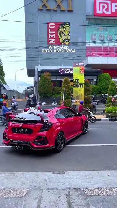 HONDA CIVIC HATCHBACK UPGRADE WIDE BODY KIT TYPE R 1:1 - MANA MODIFIKASI KALIAN DI 2022 ?