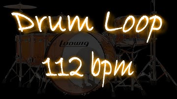 Groovy Drum Loop 112 bpm