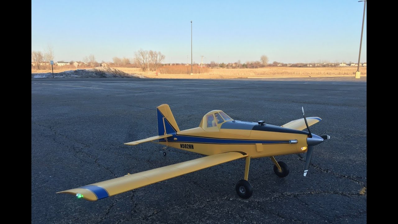Eflite Air Tractor 1.5m BNF (Maiden) YouTube
