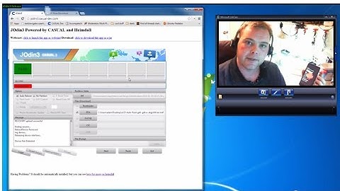 Web-based JOdin3 CASUAL -- Odin for Mac and Linux