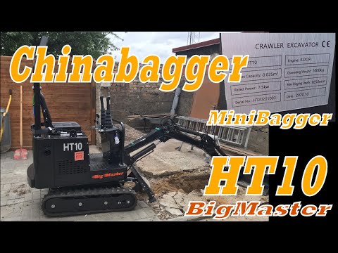 New China Bagger HT10 Minibagger BigMaster