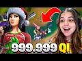 AS MELHORES JOGADAS 999.999 DE QI NO FORTNITE! *SÓ JOGADA INSANA, OLHA ISSO!*