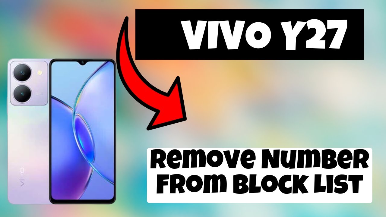 Remove Number From Block List Vivo Y27 || How to remove number from blocklist || Block list settings