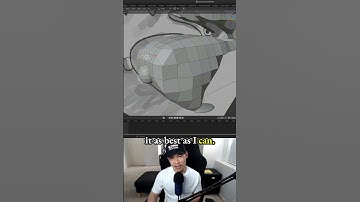 Using References for Better Visualization in Art - 3d game character in Blender - 3.5 Raz the Rabbit