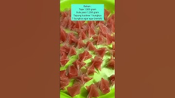 Thumbnail of resep dodol tape #shorts #dodoltape #tape