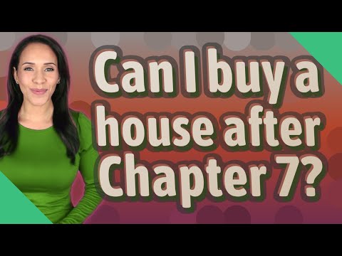 Vídeo: Posso obter uma hipoteca após o Capítulo 7?