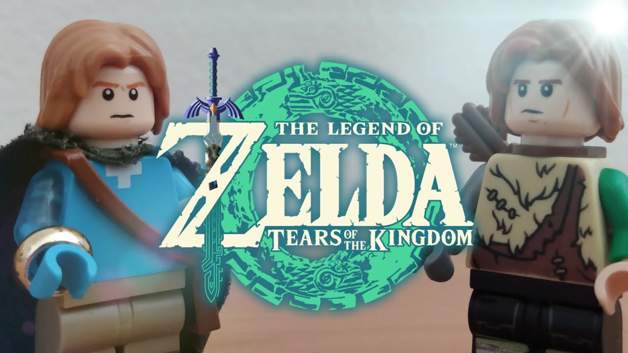 I made ZELDA Tears of the Kingdom in LEGO 