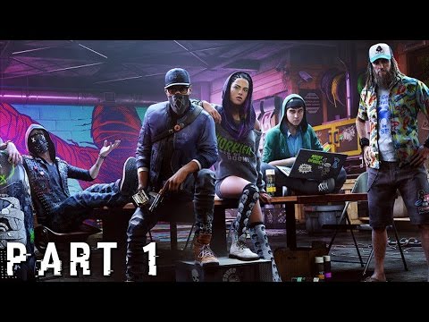 WATCH DOGS 2 Walkthrough Gameplay Part 1 - Cyberdriver (PS4) Video Free Download 