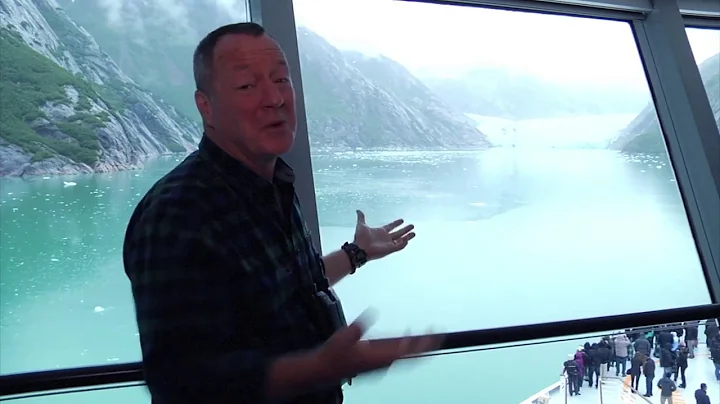 Cruising Alaska Through the Tracy Arm Fjord Alaska...