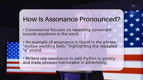 How Is Assonance Pronounced? - The Language Library