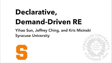 Declarative, Demand-Driven Reverse Engineering (BAR 2021)