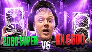 RTX 2060 Super vs RX 6600, что выбрать в 2023? #видеокарты