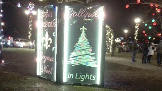 Gallipolis Ohio Christmas lights ￼