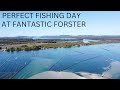 Fishing forster in perfect conditions