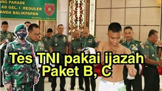 Download Lagu Tes TNI pakai ijazah paket , bisa apa tidak ? MP3