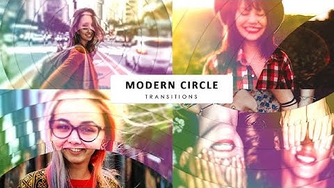 Modern Circle Transitions Final Cut Pro Templates
