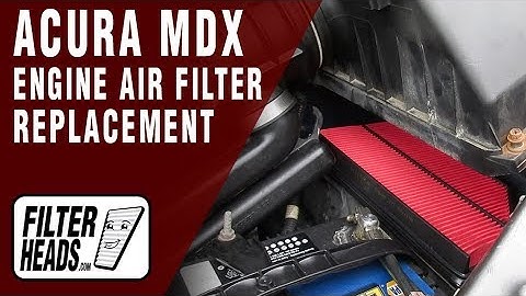 How to Replace Engine Air Filter 2004 Acura MDX V6 3.5L