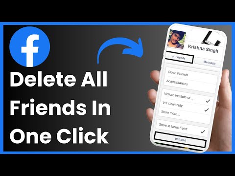 How To Delete All Facebook Friends In One Click ! [EASY GUIDE]