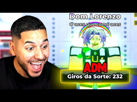 I won 300 Lucky Spins from ADM and got Don Lorenzo in Blue Lock Rivals 🔥
