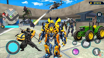 Bumblebee Robot Car Transformer Game #25 | Optimus Prime Career Mode | Android Gameplay