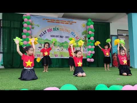 Video múa. mầm non hạnh phúc thân yêu - youtube