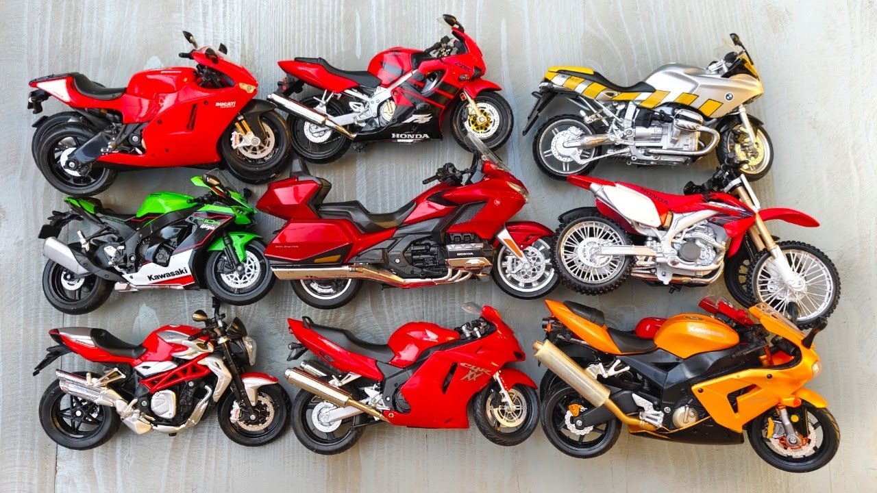 Ducati, Honda and Other Motorcycles of Different Types #31