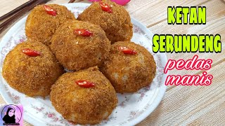 Sticky Rice with Coconut Serundeng Recipe // Sweet and Spicy Sticky Rice with Serundeng