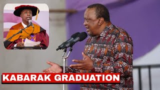 FORMER PRESIDENT UHURU KENYATTA FULL SPEECH AT KABARAK UNIVERSITY GRADUATION
