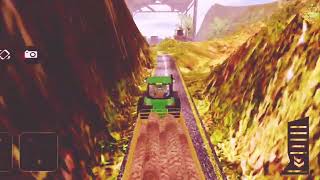 🚜 Heavy Tractor Logging Gameplay | Driving a Tractor Through the Mountains 🌲🔥 screenshot 3