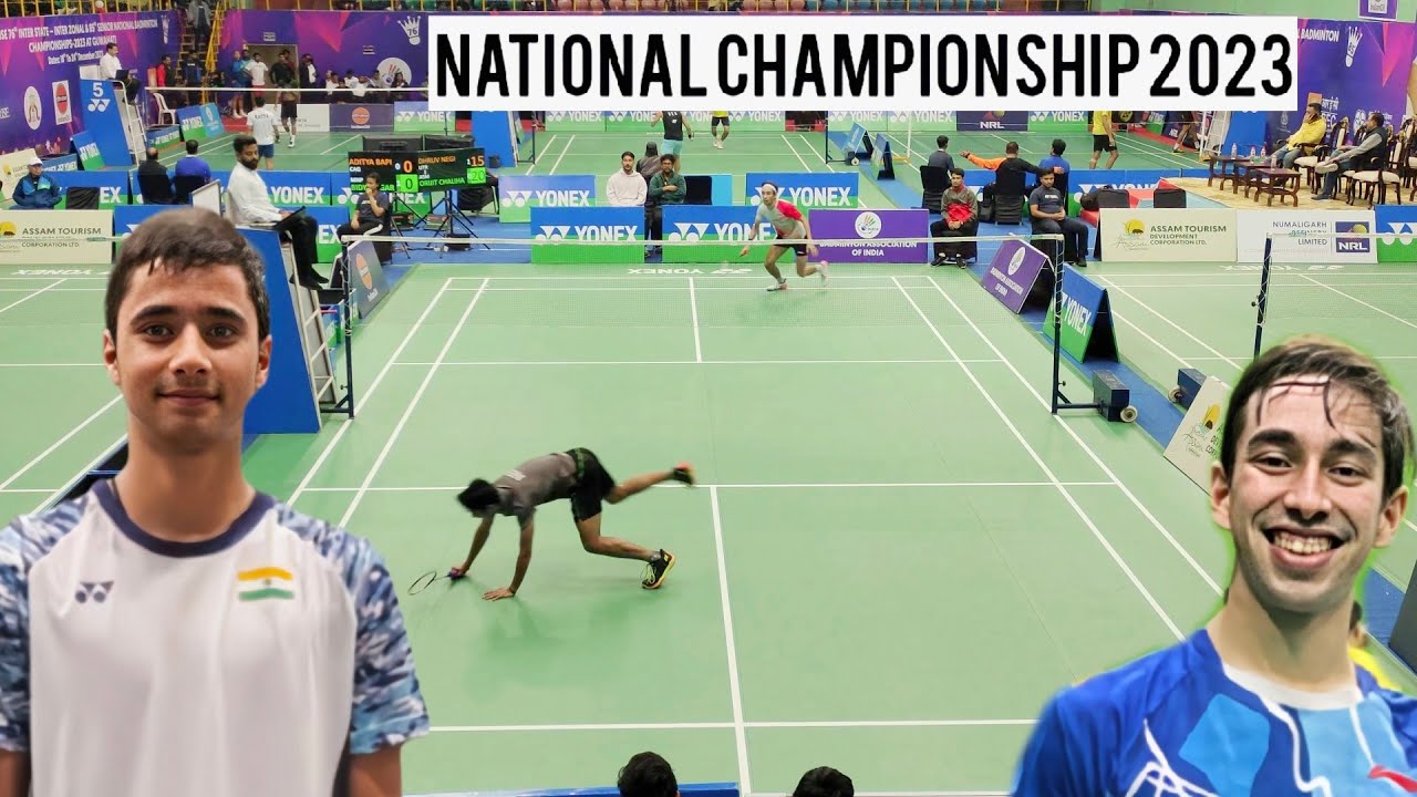 DHRUV NEGI V/S ORIJIT CHALIHA SENIOR NATIONAL BADMINTON CHAMPIONSHIP 2023 GUWAHATI