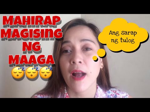 Video: Paano Magising Nang Maaga Sa Umaga Na Walang Stress