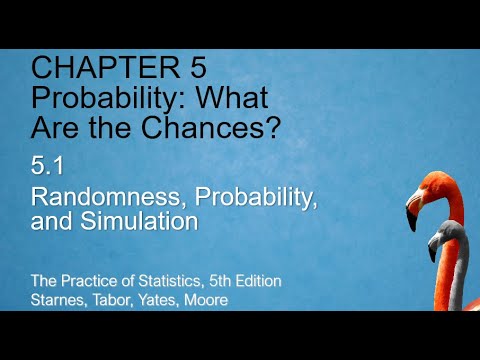 Notes 5.1 Randomness, Probability and Simulations - YouTube