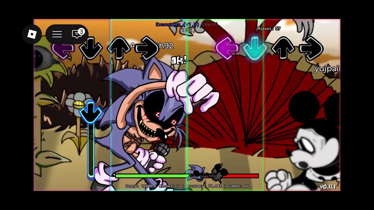 SONIC.EXE FNF VS BOYNFRIEND