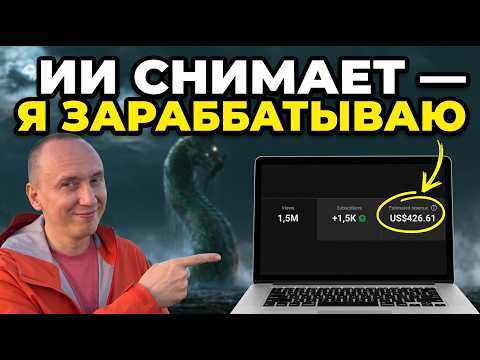 AI Makes Movies for My YouTube, and I Get Paid. Showing Everything