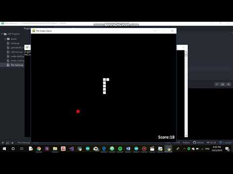 Game development with python (Snake Game)