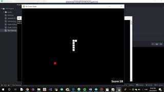 Game development with python (Snake Game)